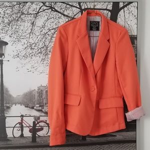 Orange blazer (mid length)